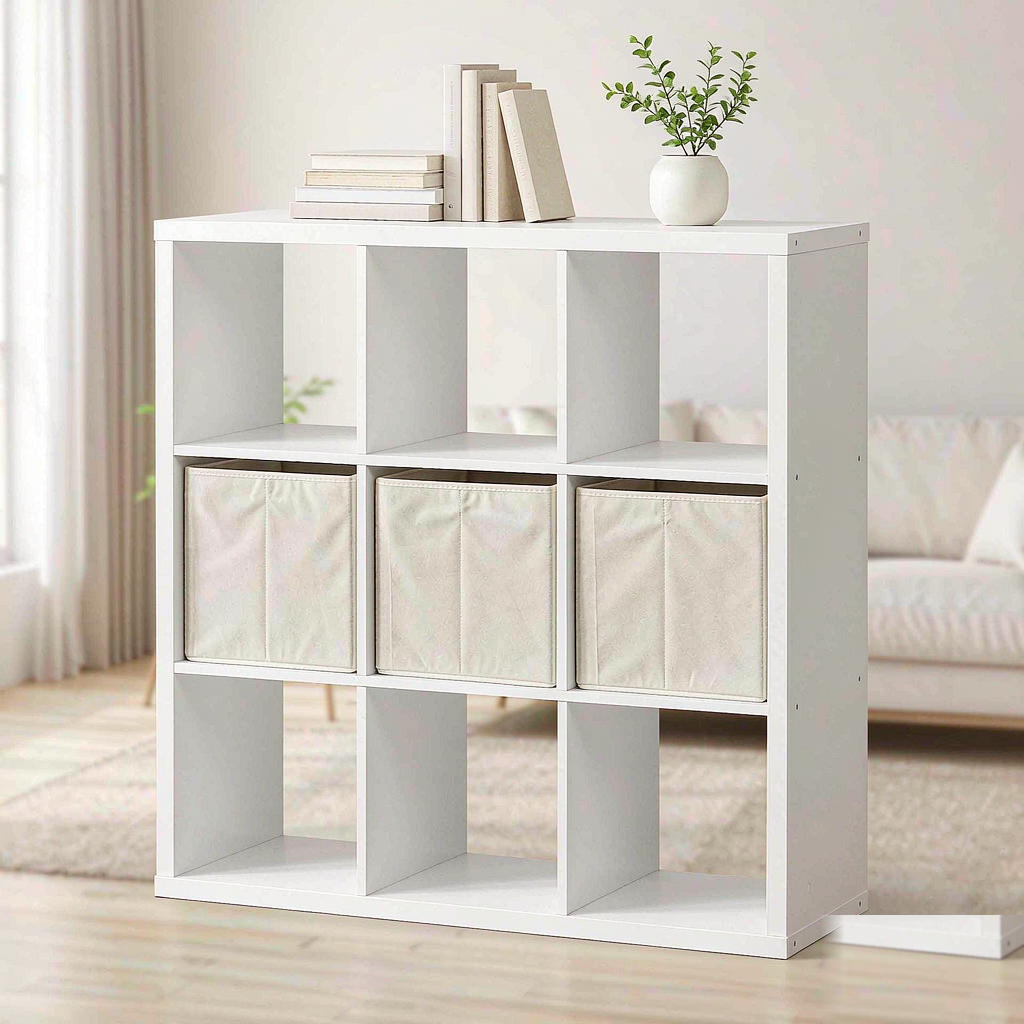 9-cube organizer bookshelf